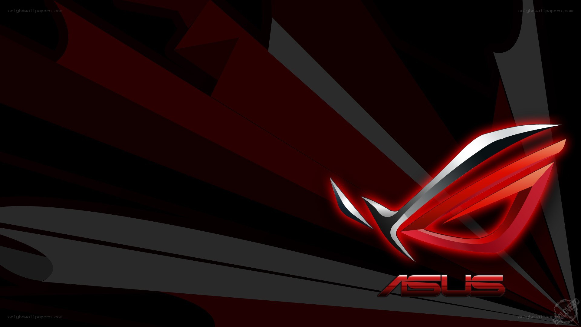 ASUS ROG logo wallpaper