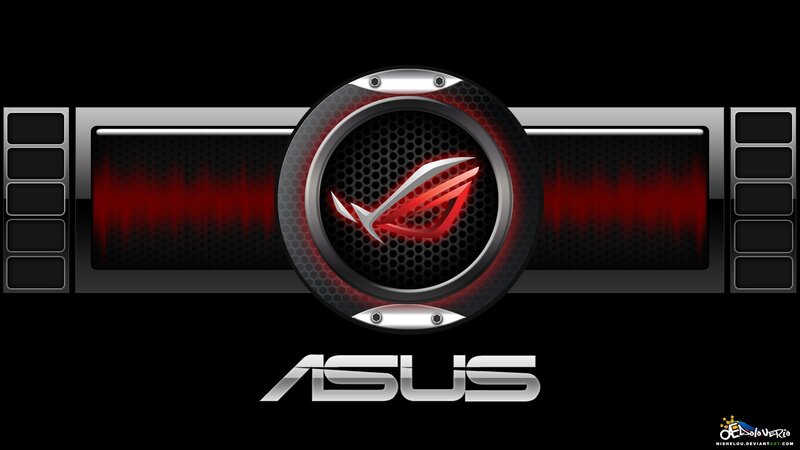 ASUS ROG logo wallpaper