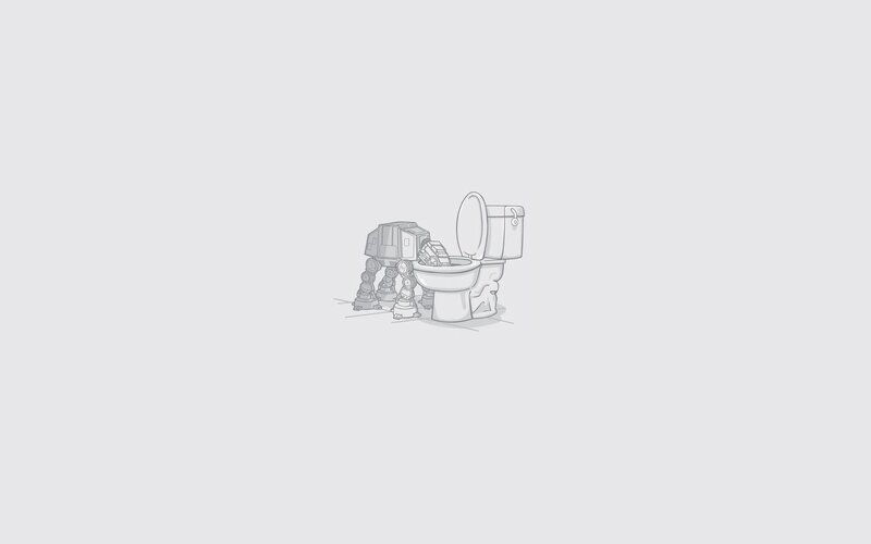 AT-AT and Toilet