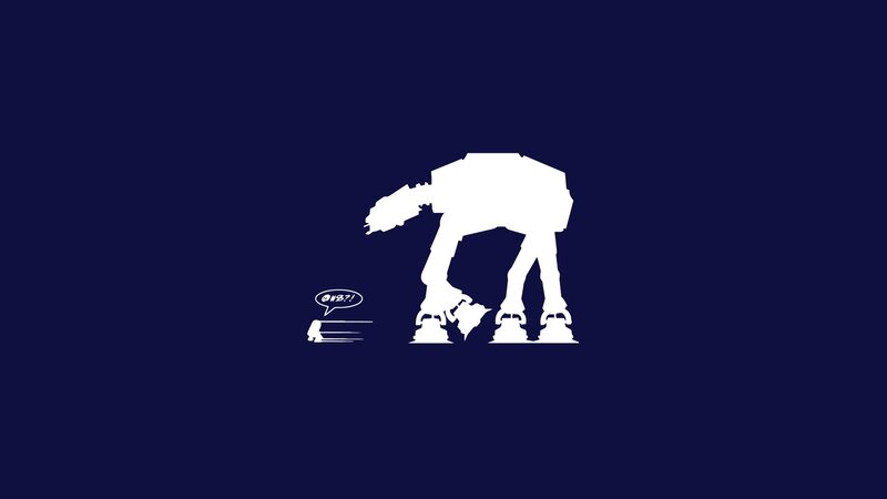 AT-AT Walker and Soldier