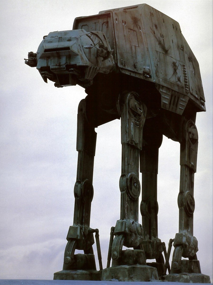 AT-AT walker from Star Wars