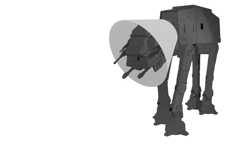 AT-AT Walker — Gray