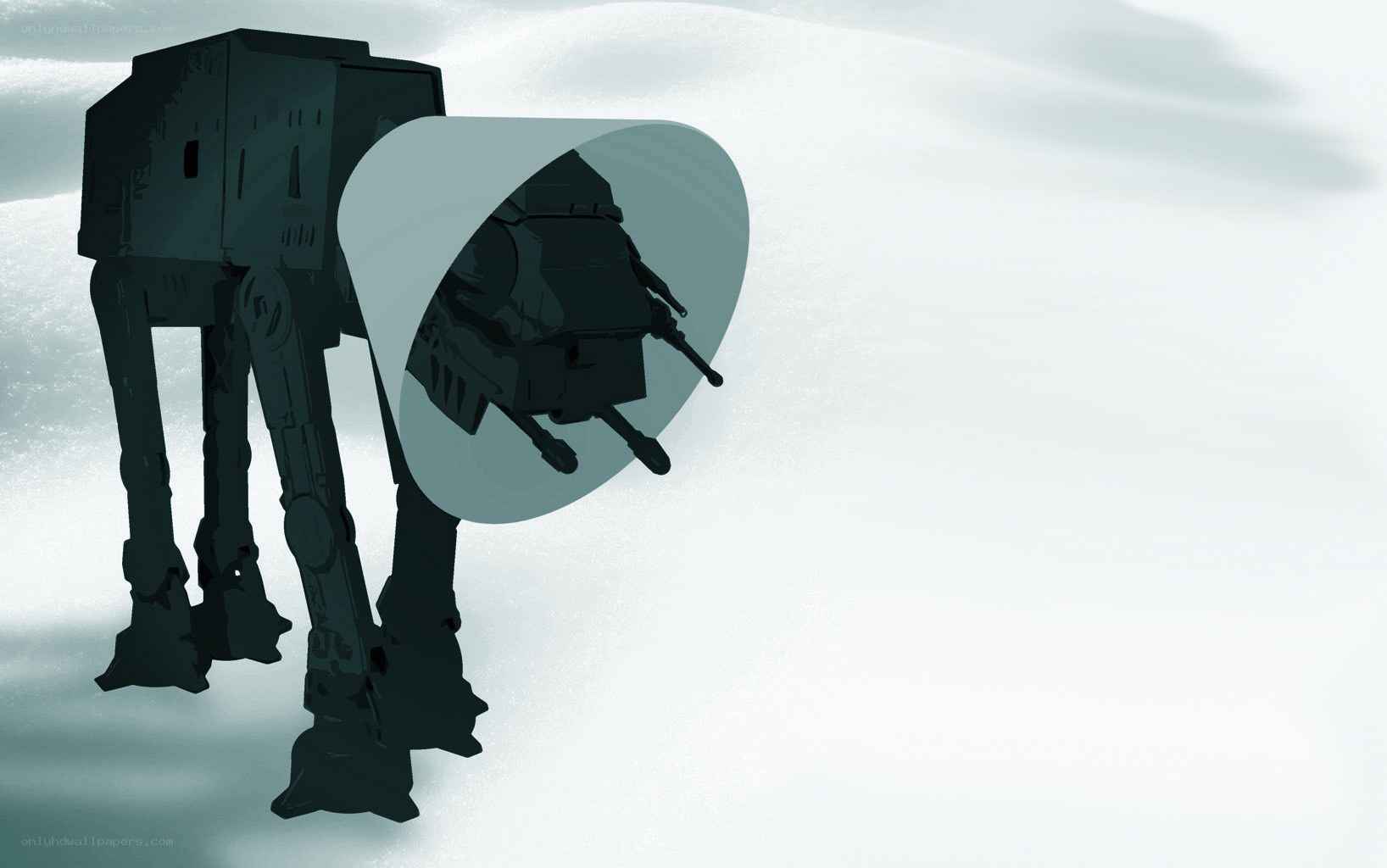 AT-AT walker in snow