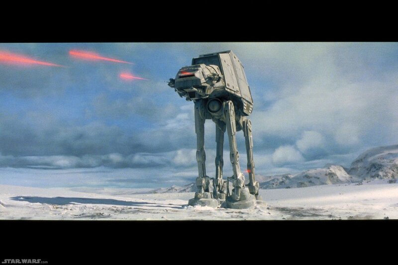 AT-AT walker on Hoth