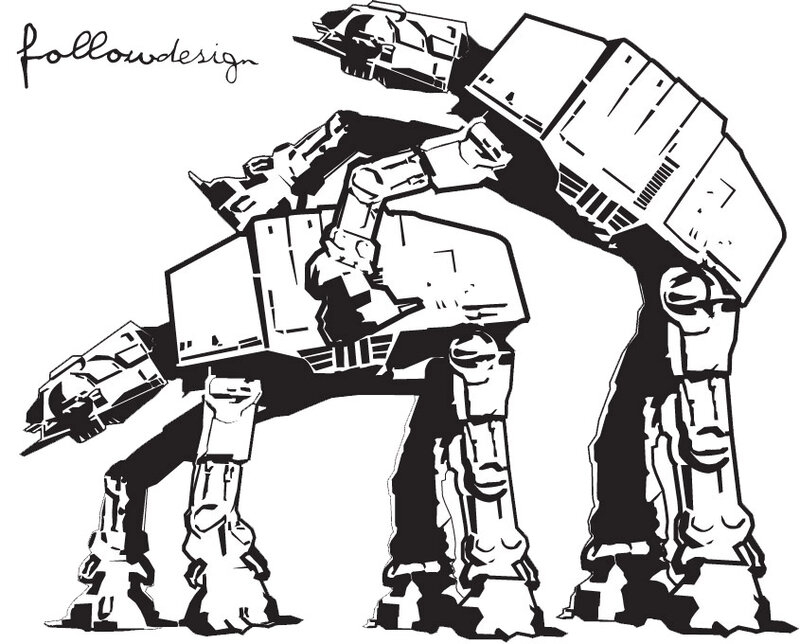 AT-AT Walker Sketch