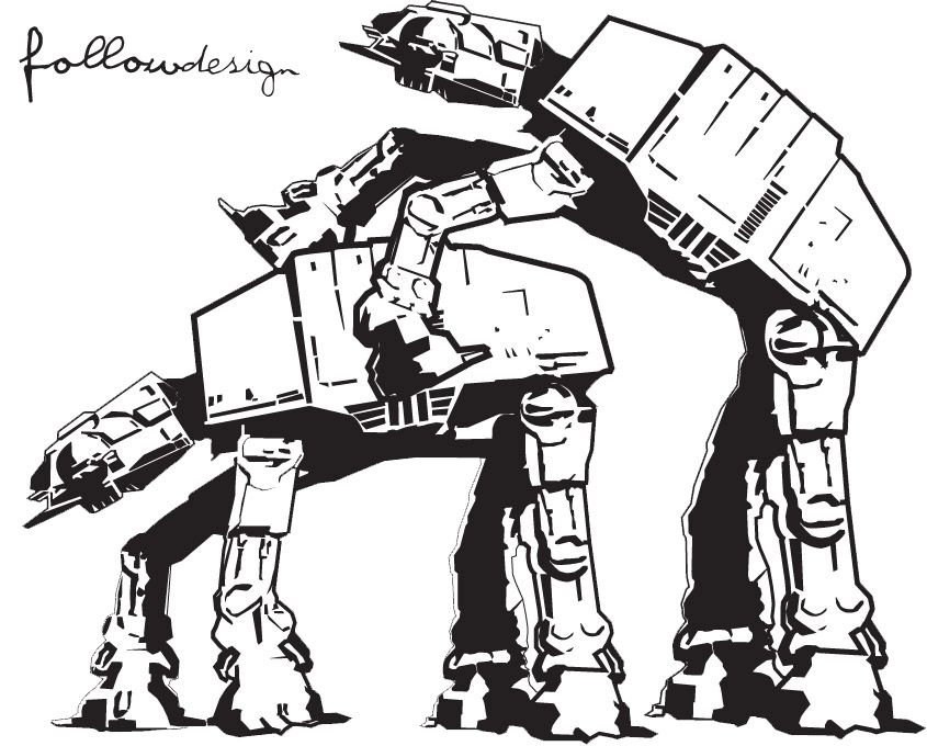 AT-AT Walker Sketch