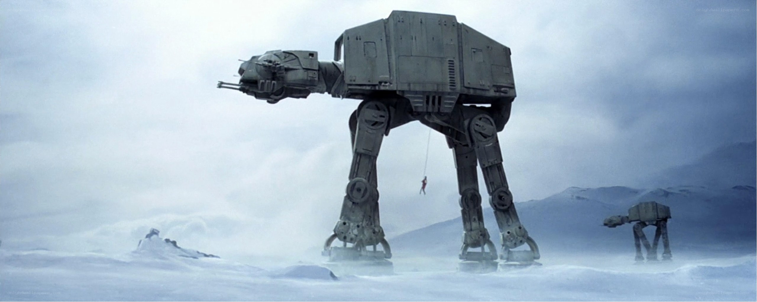 AT-AT walkers on Hoth