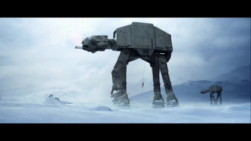 AT-AT walkers on Hoth