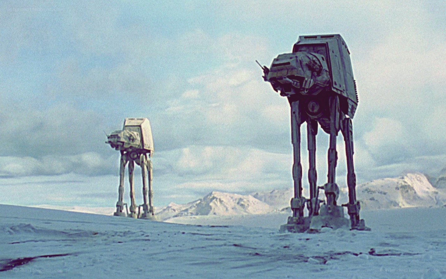 AT-AT walkers on Hoth