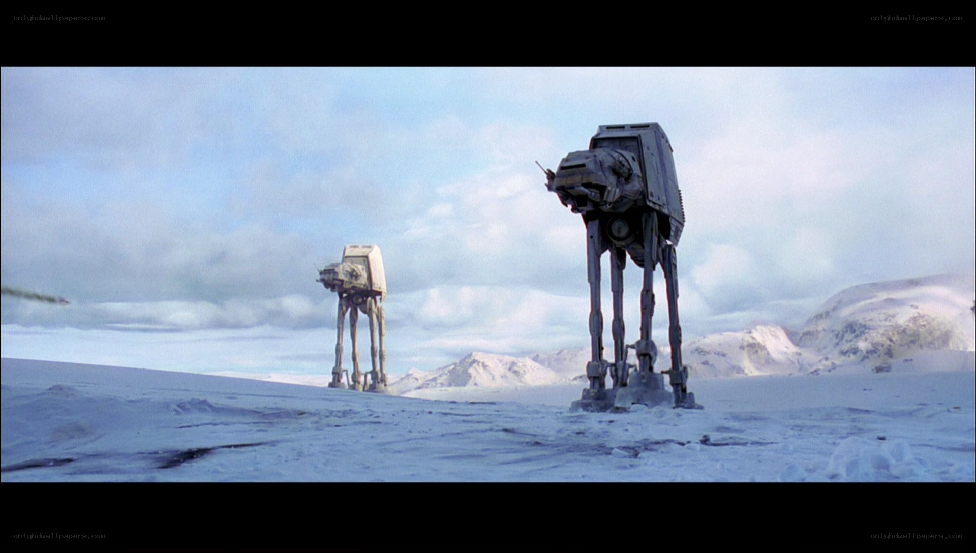 AT-AT walkers on Hoth