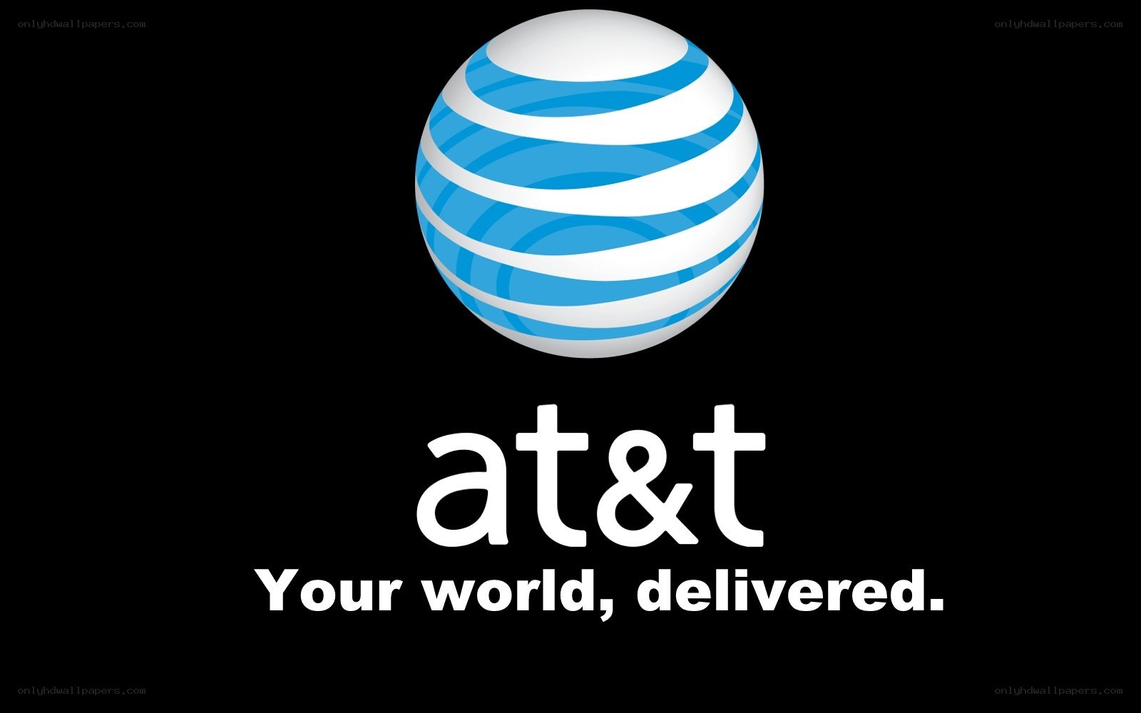 AT&T logo with slogan