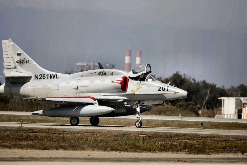 ATAC jet on runway
