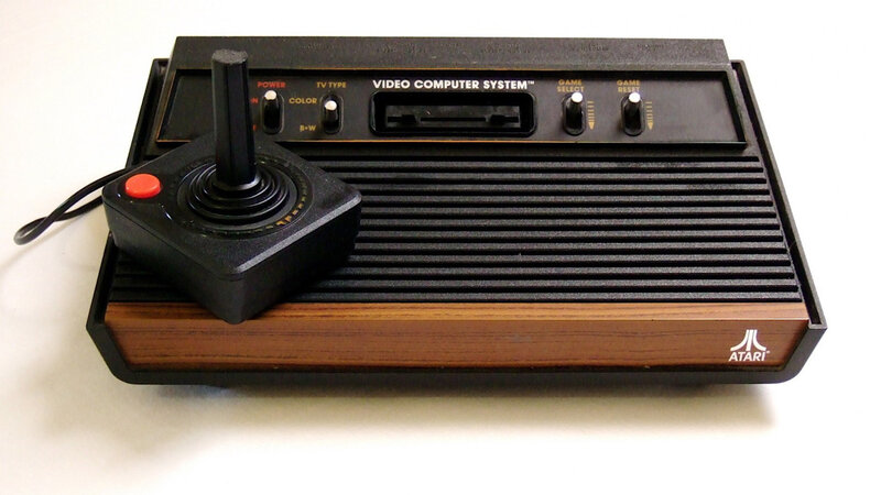 Atari 2600 Console — Black, Neutral