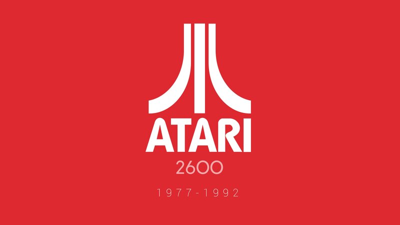 Atari 2600 Logo — Red
