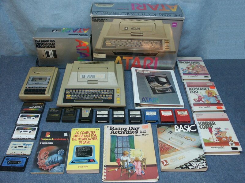 Atari 400 computer collection