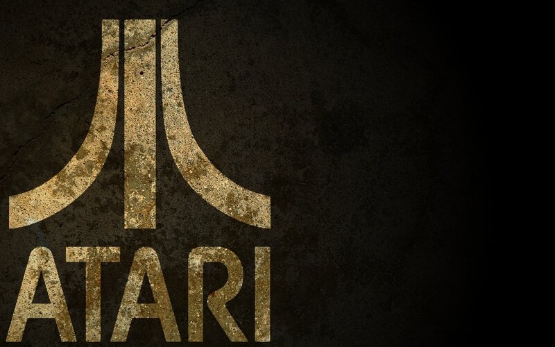 Atari Logo on Wall