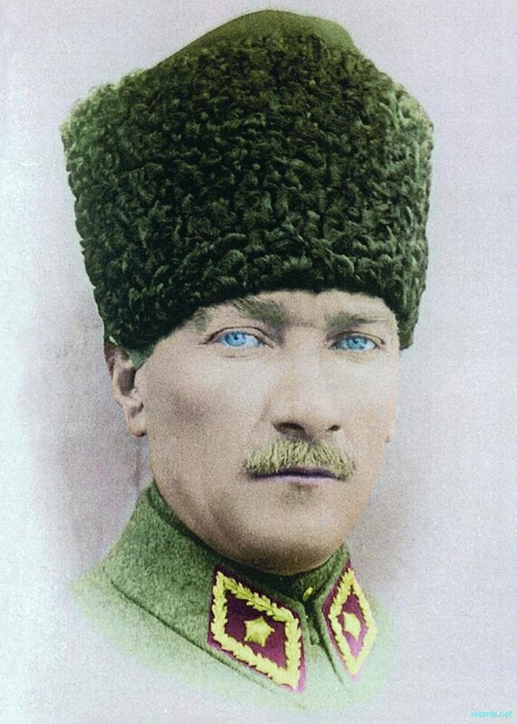 Atatürk in military uniform