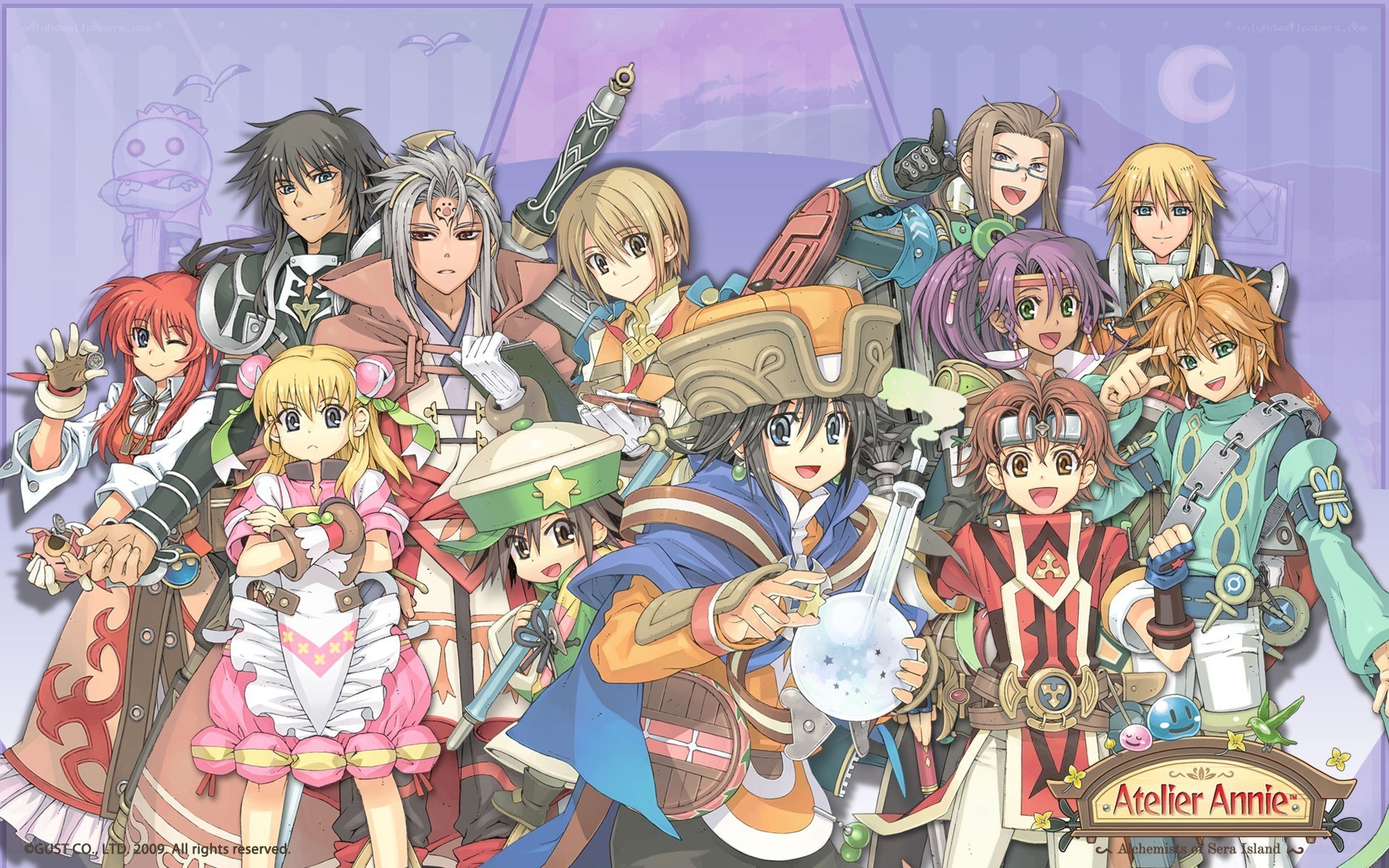 Atelier Annie character lineup