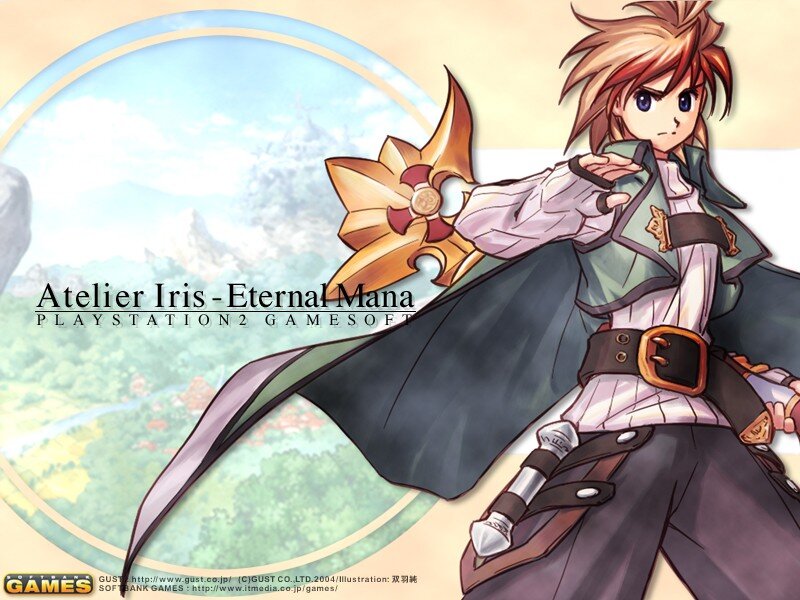 Atelier Iris character art