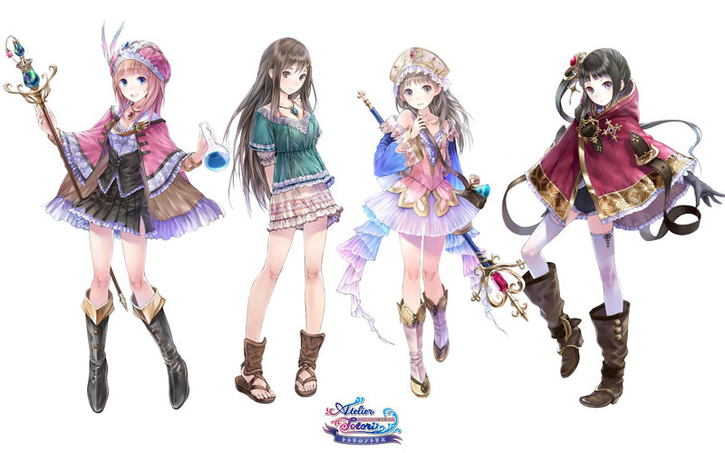 Atelier Totori characters