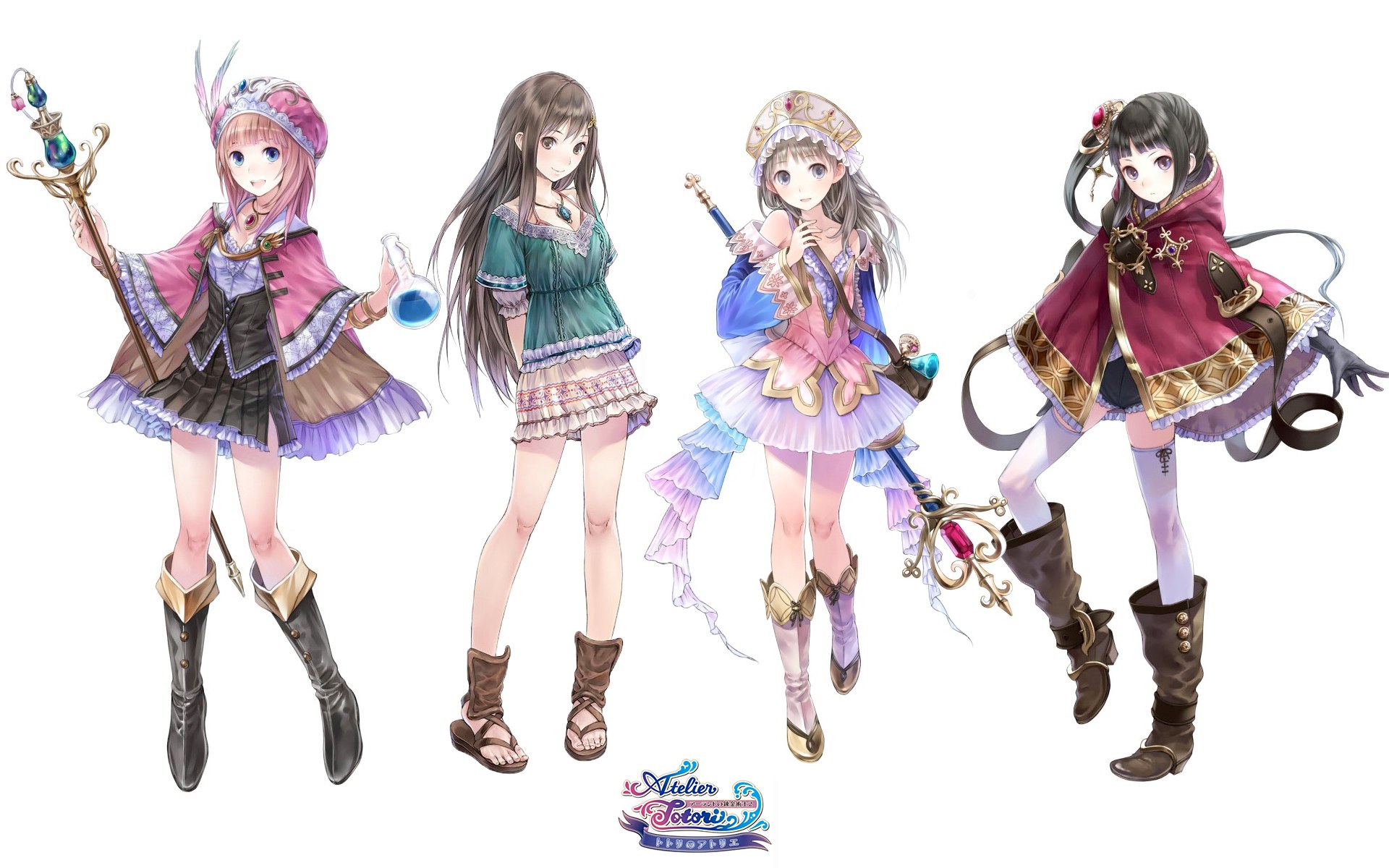 Atelier Totori characters