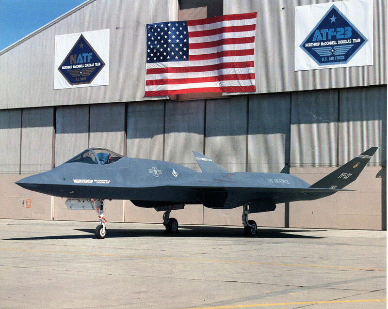 ATF-23 stealth fighter prototype