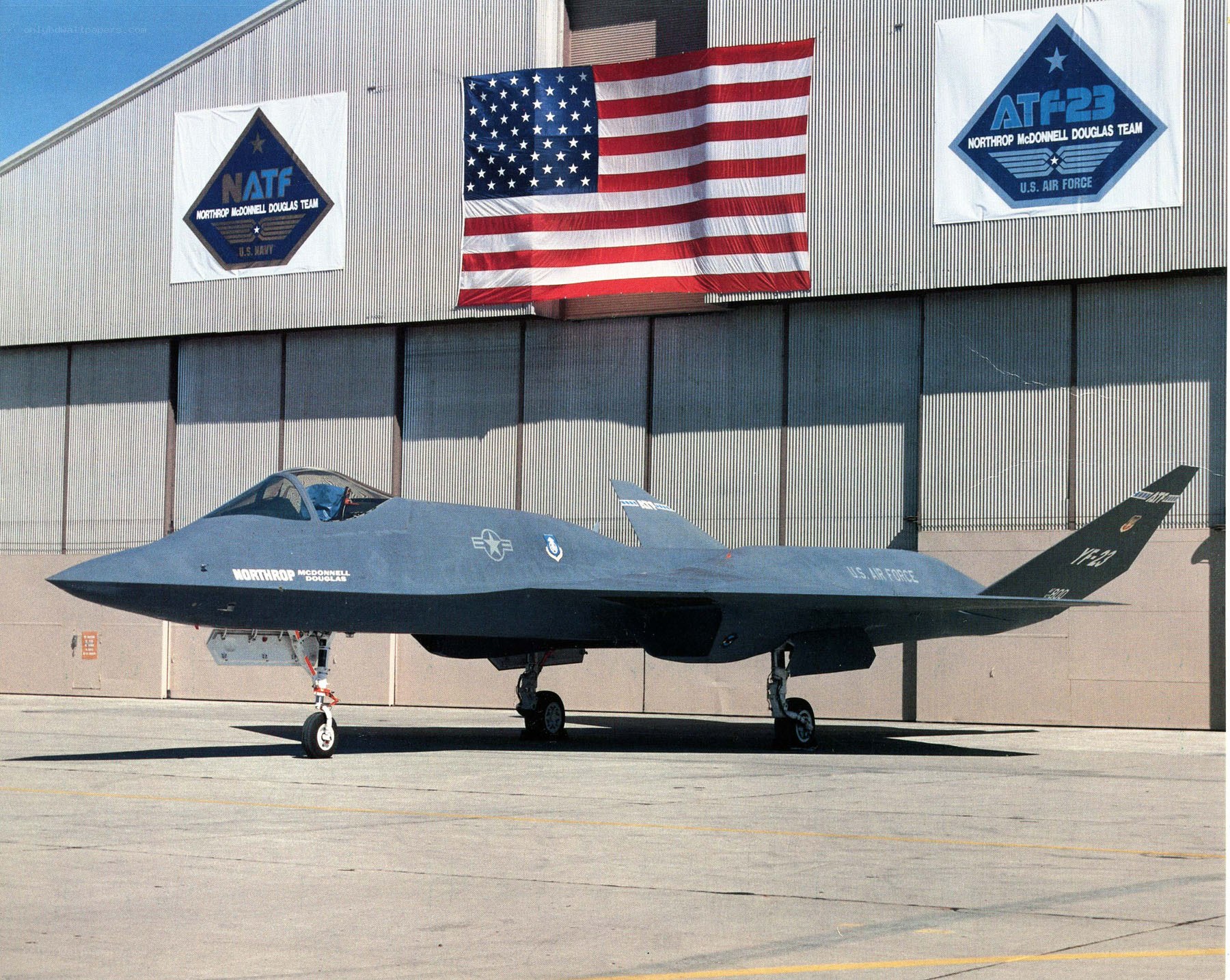 ATF-23 stealth fighter prototype