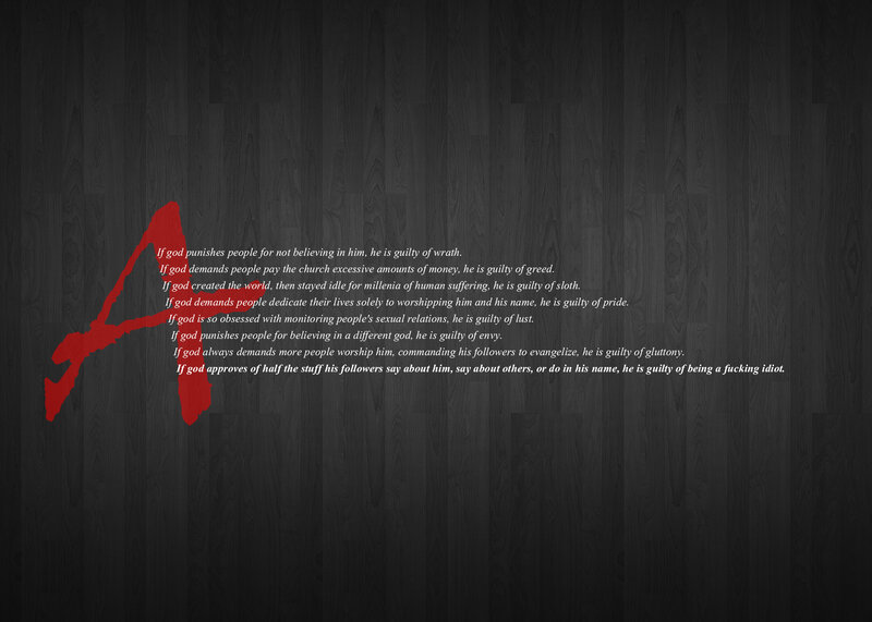 Atheist manifesto text