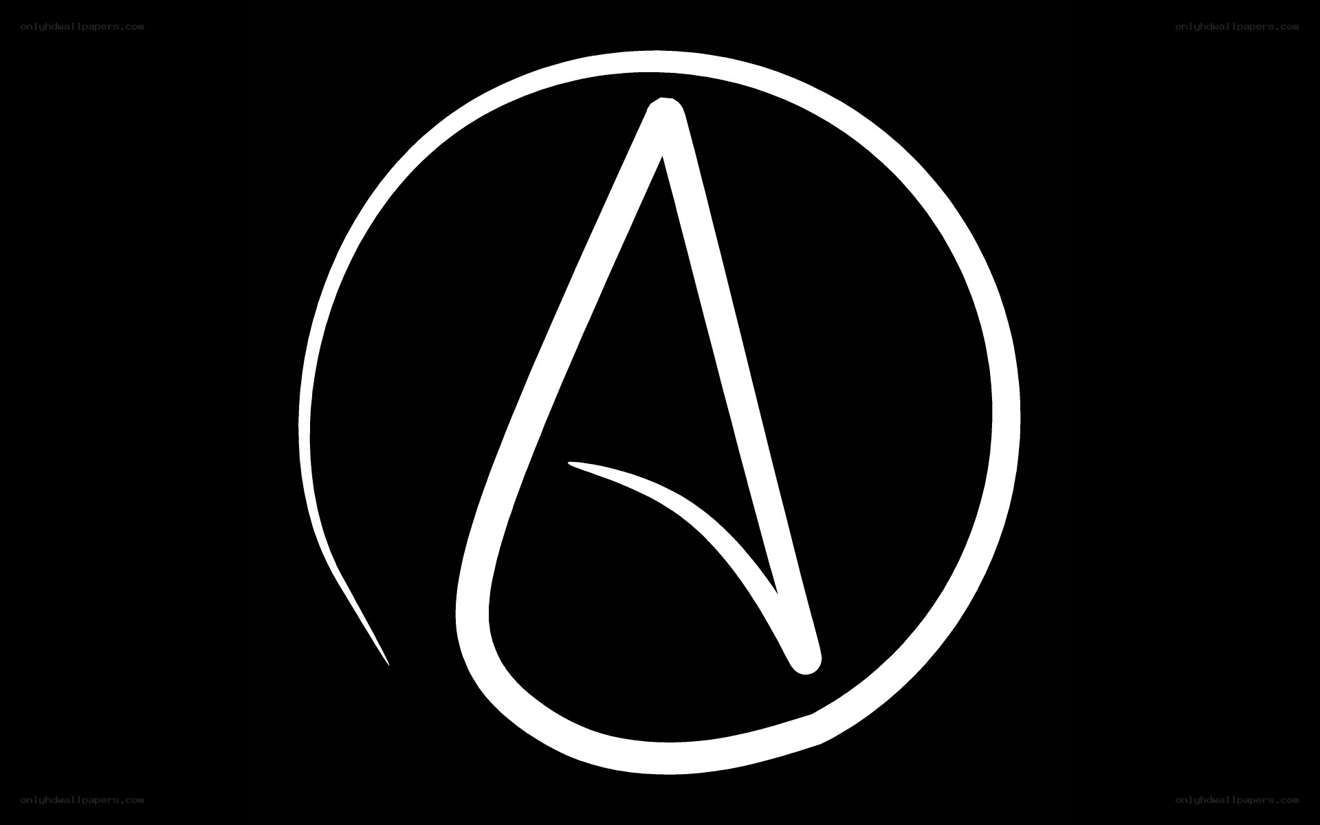 Atheist symbol logo