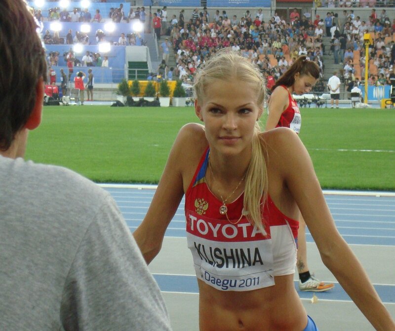 Athlete at Daegu 2011 event