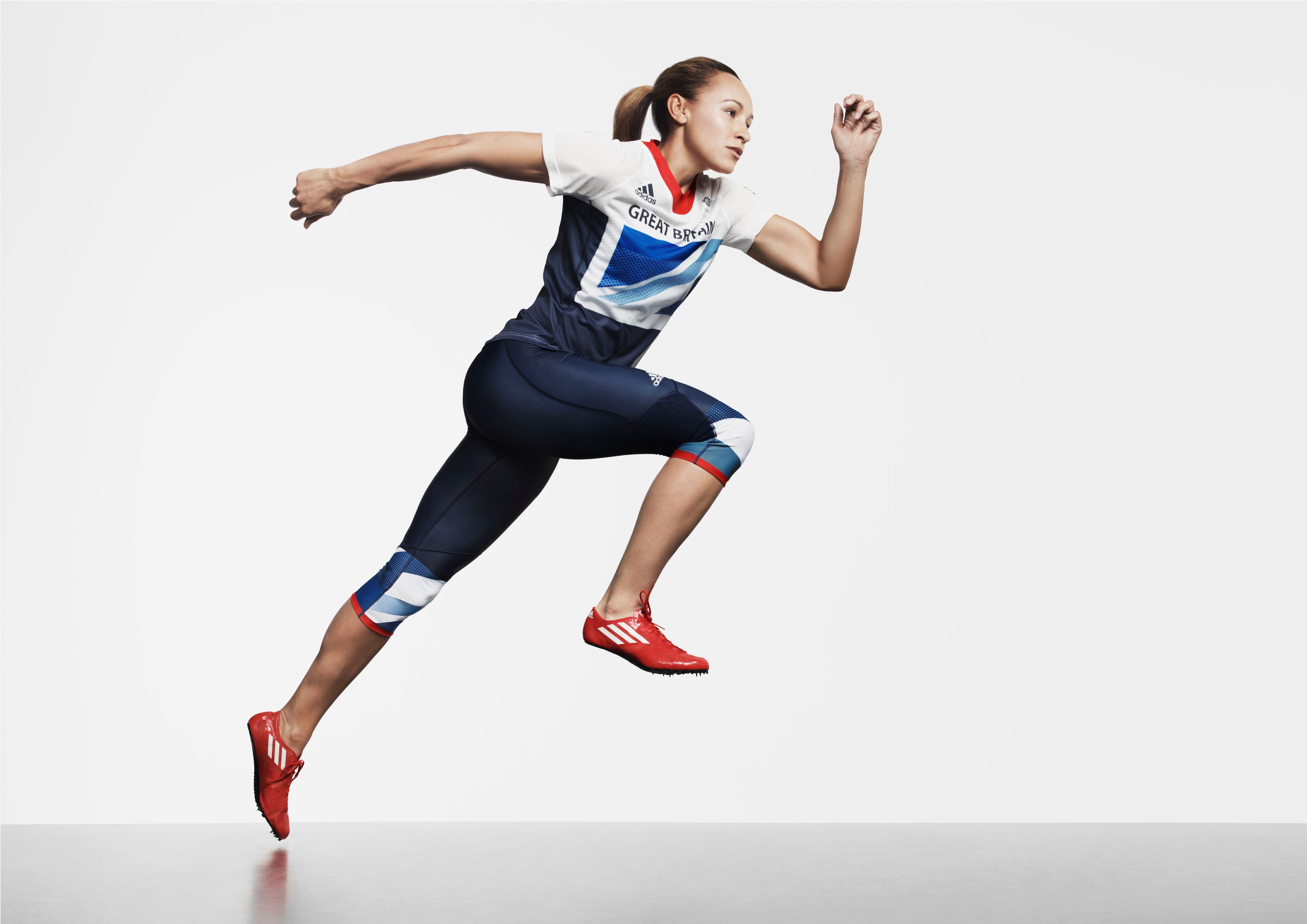 athlete in motion