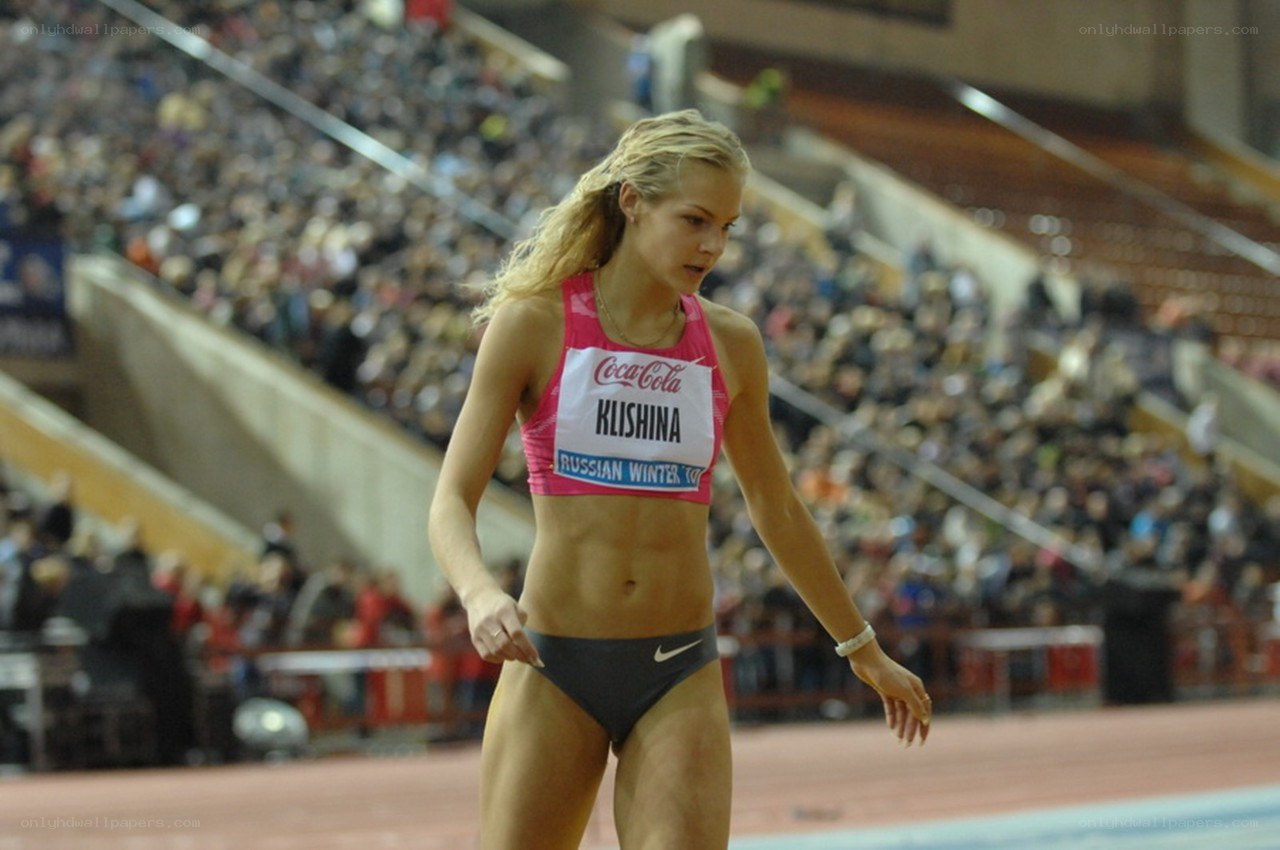 Athlete on track after event