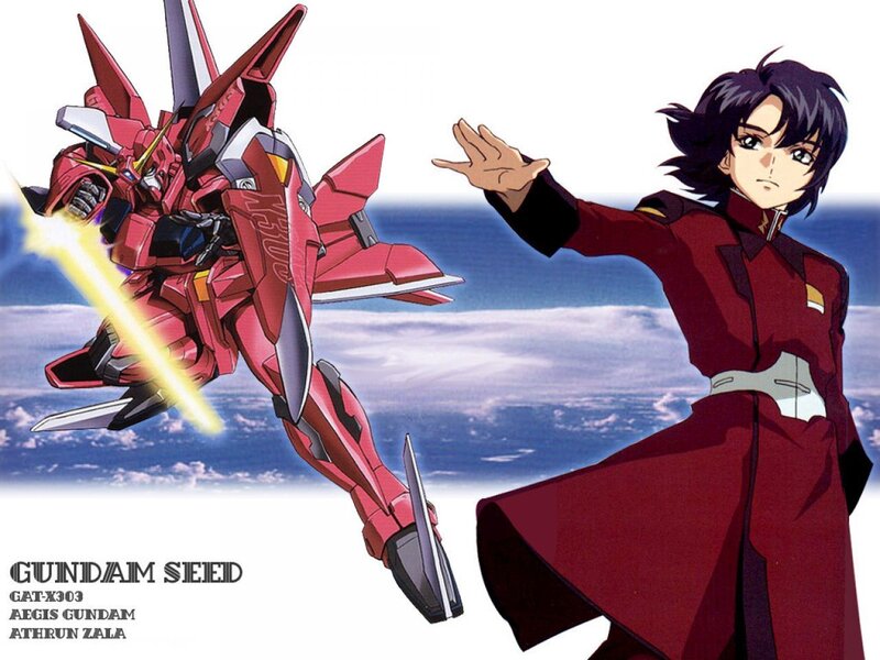 Athrun Zala and Aegis Gundam