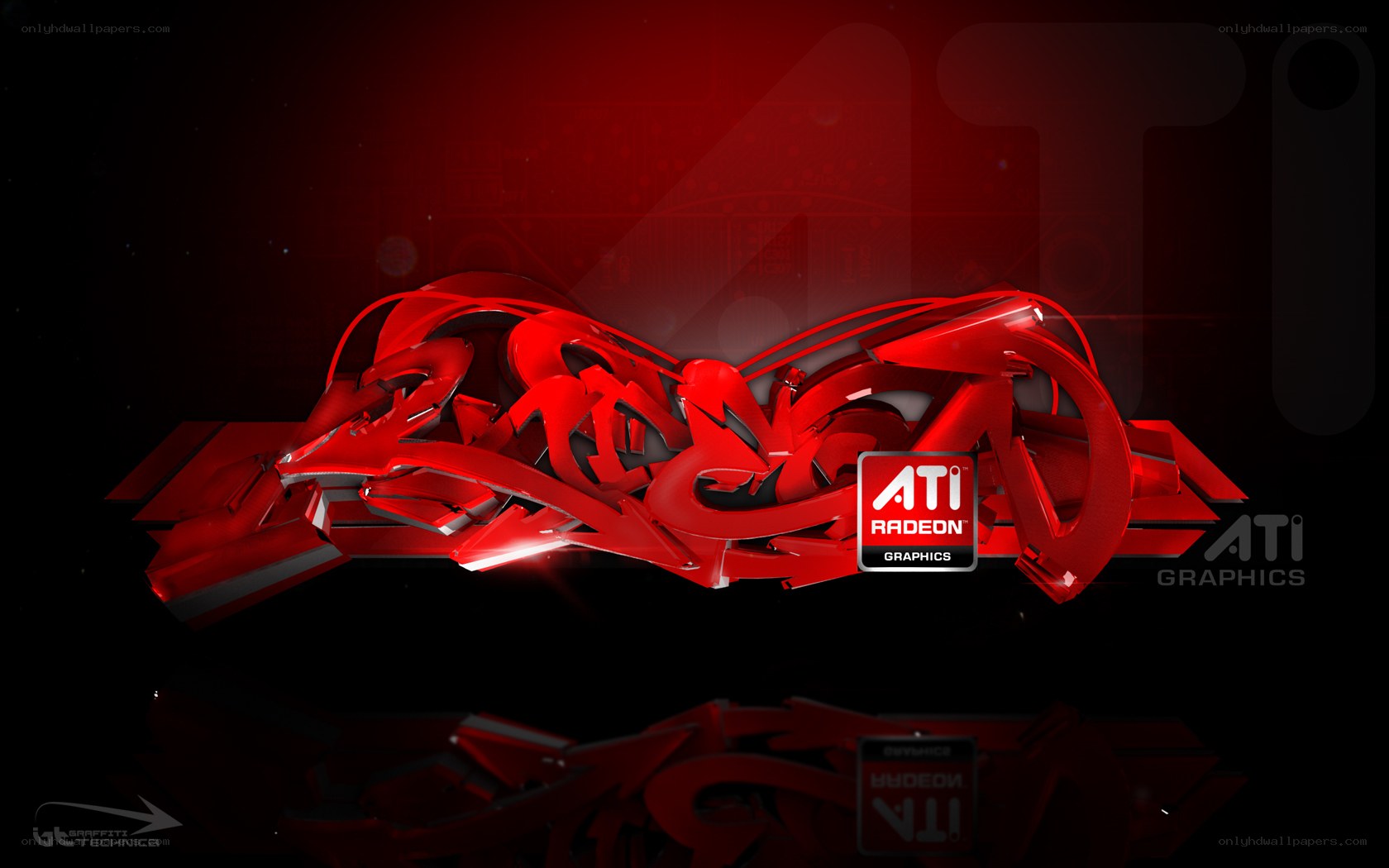 ATI Radeon graphics artwork