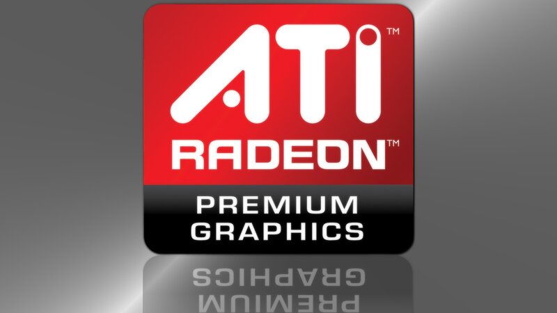 ATI Radeon Logo — Red, Professional