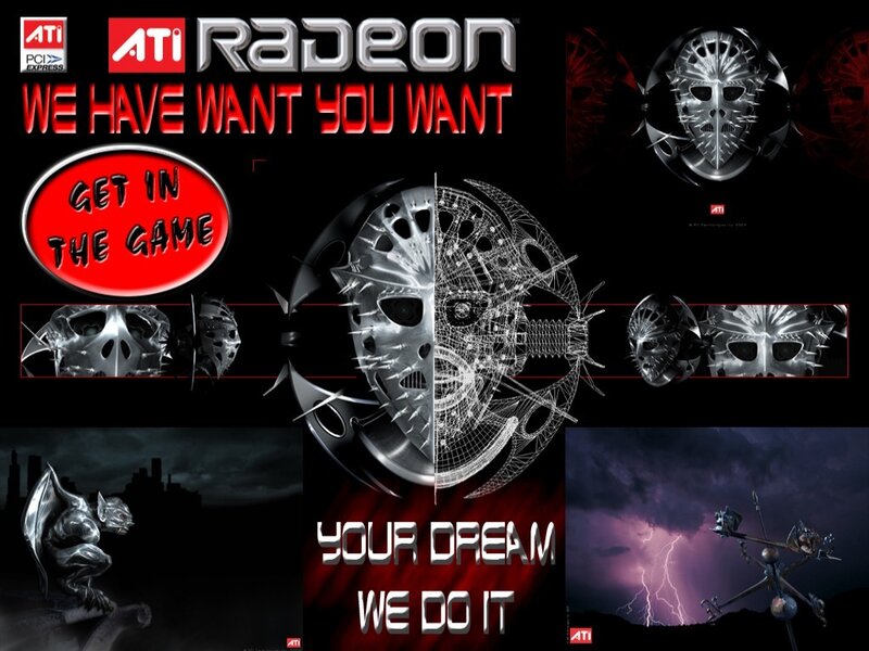 ATI Radeon promotional artwork