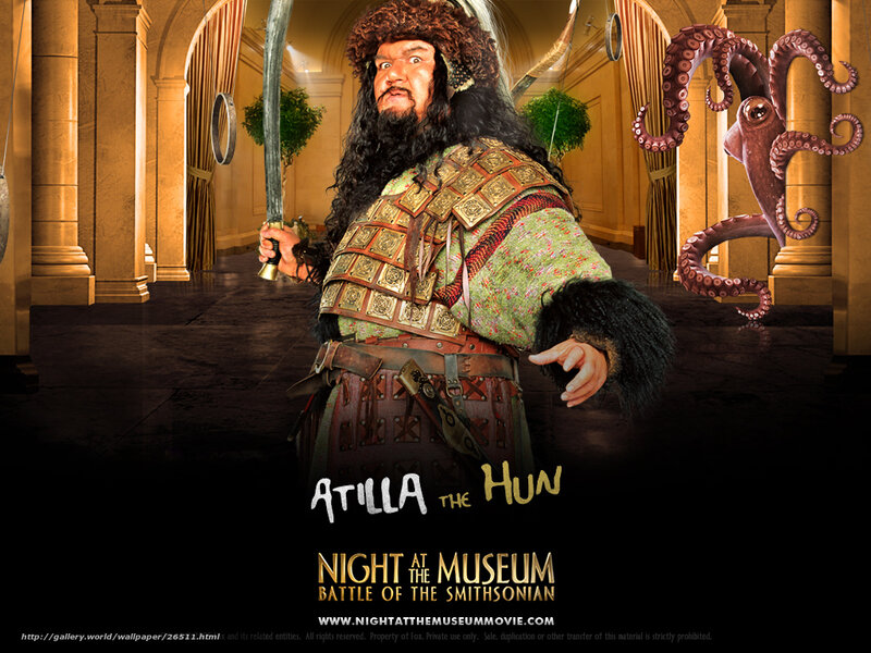 Atilla the Hun from Night at the Museum