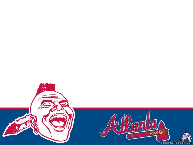 Atlanta Braves logo wallpaper