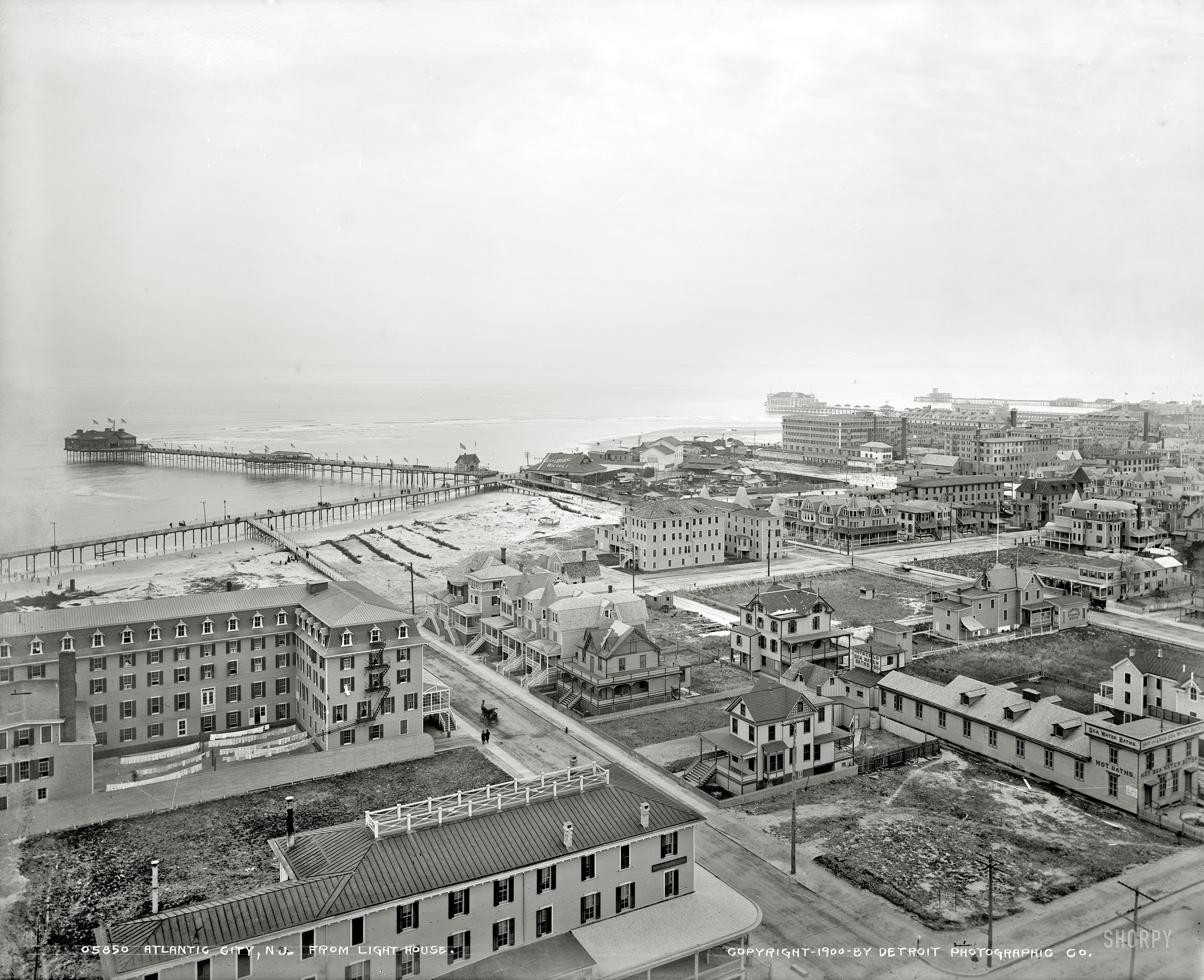 Atlantic City from the light house