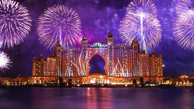 Atlantis Hotel Fireworks