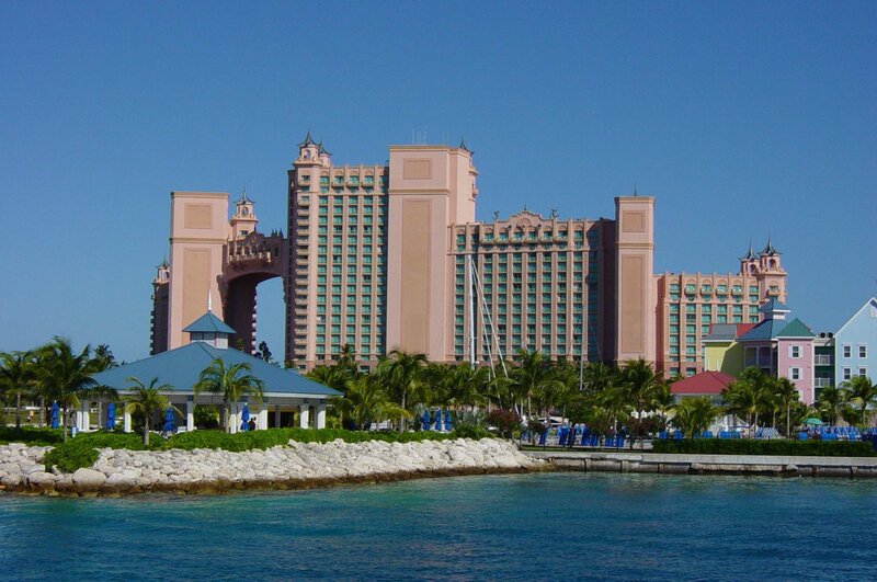 Atlantis Resort Hotel — Blue, Serene, Afternoon, Photograph
