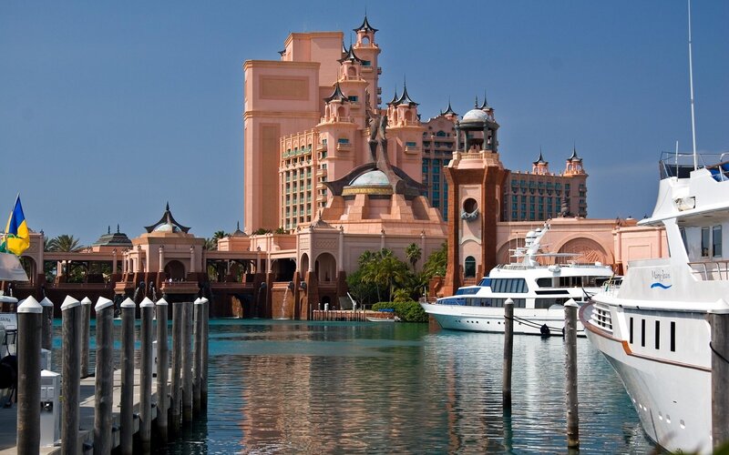 Atlantis resort in the Bahamas