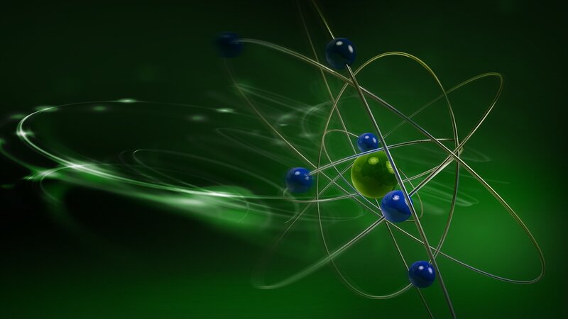 Atom Model with Electrons