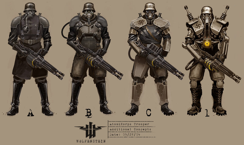 Atomic Corps Trooper Concepts