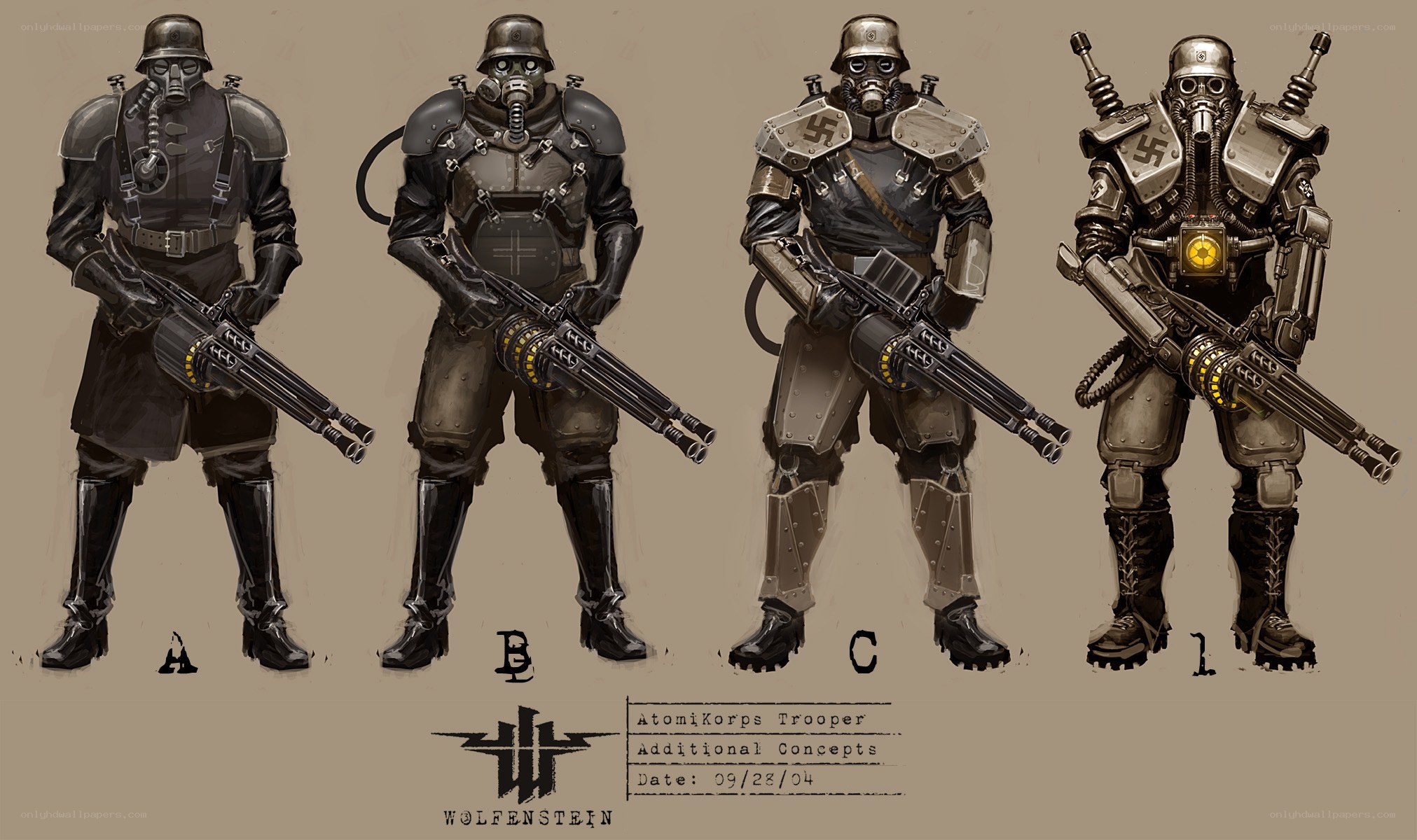 Atomic Corps Trooper Concepts