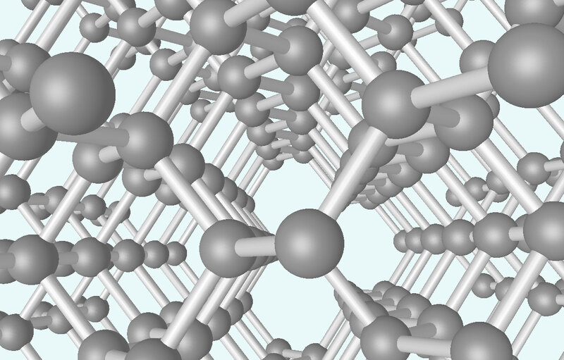 atomic lattice structure