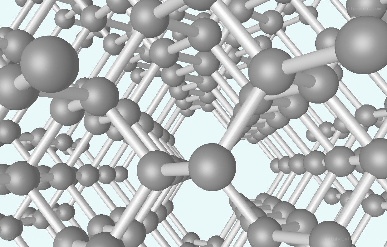 atomic lattice structure