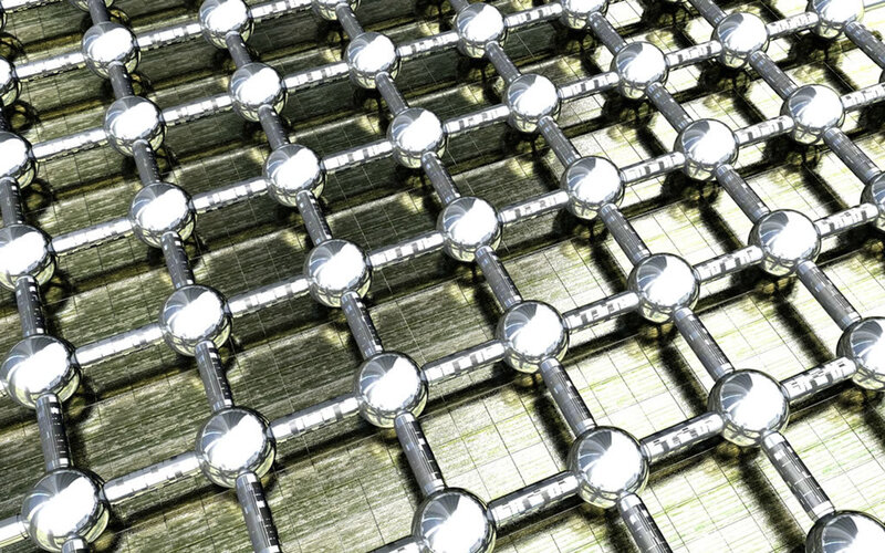 atomic lattice structure