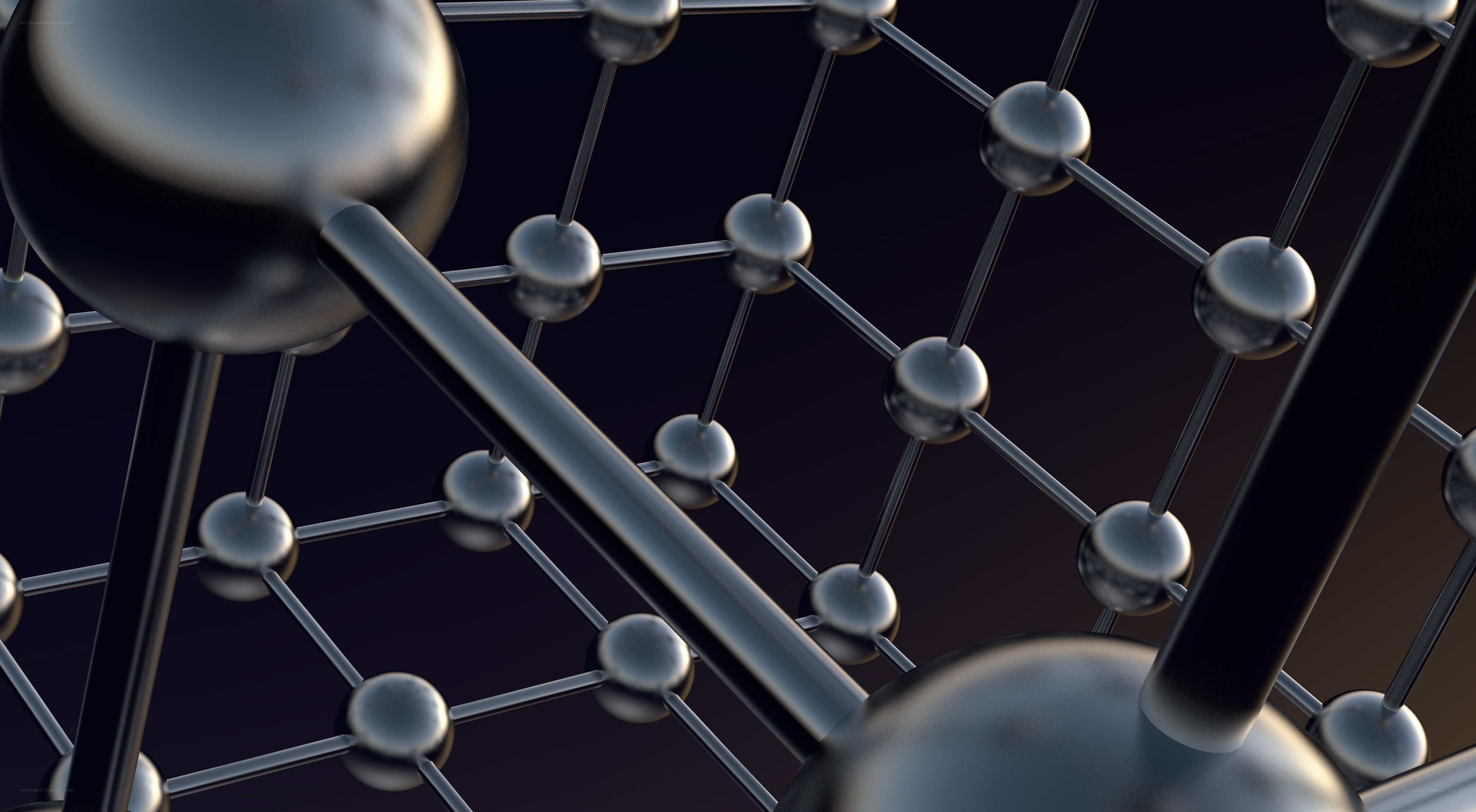 atomic lattice structure