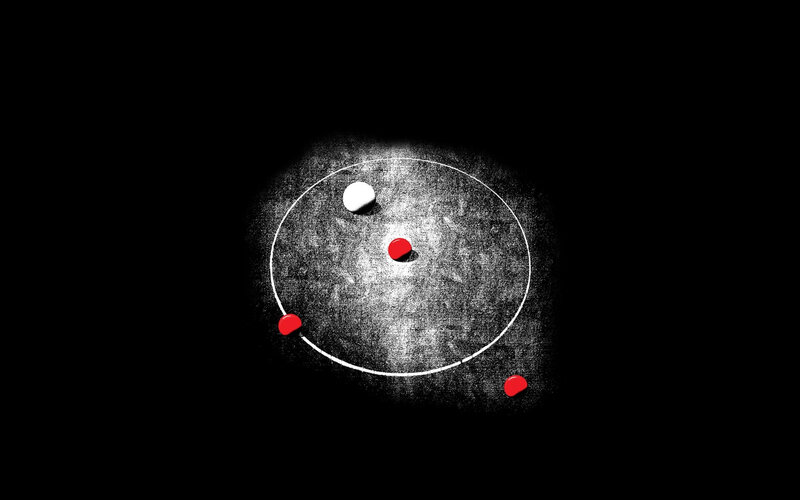 atomic model illustration